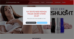 Desktop Screenshot of eroticke-pomucky.net