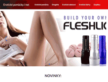 Tablet Screenshot of eroticke-pomucky.net